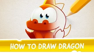 How to Draw Dragon from Cut the Rope: Magic