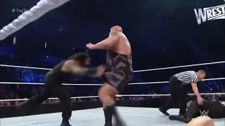 Roman Reigns Spears to Big Show