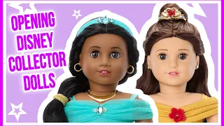 Opening the Disney Collector American Girl Dolls!!!