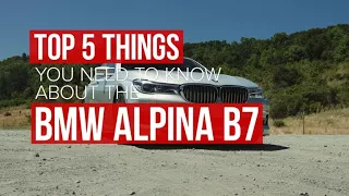 5 things you need to know about the BMW Alpina B7