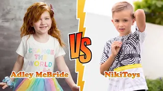 Adley McBride Vs NikiToys (Vlad and Niki) Transformation 👑 New Stars From Baby To 2023