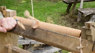 An Introduction to Green Woodwork - Part 4: The Pole Lathe