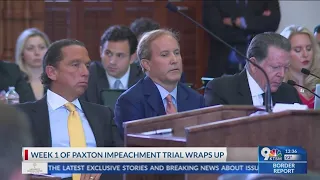 A decision in Texas AG's Ken Paxton's impeachment trial could happen as soon as this week