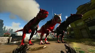 ARK: Survival Evolved - Выживание на HOPE. #46. Стая топовых аллозавров - повезло.