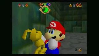 Super Mario 64 #18! Getting Vanish Cap and Star 56!