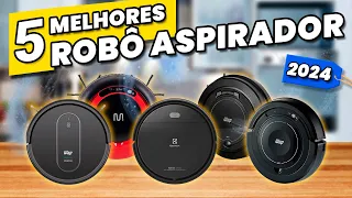 Os 5 MELHORES: ROBÔ ASPIRADOR em 2024!✅ (Melhores Aspirador de Pó Robô)