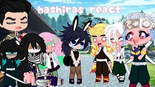 • Hashiras react to my fyp • (all tomioka simps -Gyomei and mui) • (weird af💀) • (part 1) •