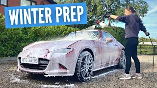 Winter Preparation Detail | Mazda MX-5 Clean and Protection