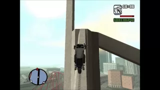 Crossing a Bridge in GTA San Andreas