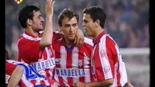 1995/96.- FC Barcelona 1 Vs. Atlético Madrid 3 (Liga - Jª 37)
