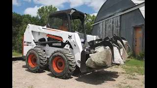 Bobcat S630 Skid Steer Loader |  Construction Equipment | medium-sized machinery