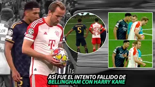 El INTENTO FALLIDO de BELLINGHAM con HARRY KANE al INTENTAR PERSUADIR al INGLÉS en el PENAL