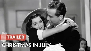 Christmas in July 1940 Trailer | Dick Powell | Ellen Drew