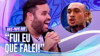 MICHEL DESCOBRE QUE FOI ELE QUEM FEZ A FOFOCA QUE GEROU A BRIGA COM MC BIN LADEN! 🗣️ | BATE-PAPO BBB