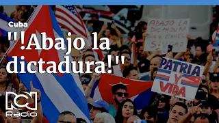 Cuba: las manifestaciones más grandes en décadas