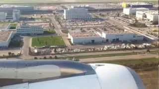 Sunny afternoon landing in Athens