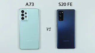 Samsung A73 vs Samsung S20 FE Speed Test & Camera Comparison