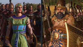 Total War: Pharaoh | Irsu vs. Bay | Canaan Battle Spotlight