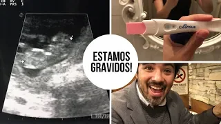 Estamos grávidos! Contando a família...