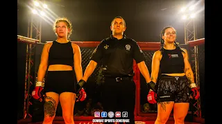 CLAYRE SAVAGE VS NINA SMITH FULL FIGHT AT BAYOU FIGHTING CHAMPIONS BY COMBAT SPORTS COVERAGE