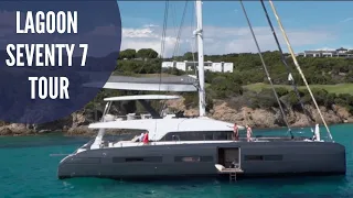 Lagoon SEVENTY 7 Catamaran | Catamaran Guru Walkthrough & Sea Trial