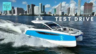 The MAGIC CARPET of boats! - FOUR WINNS TH36 Catamaran TEST DRIVE