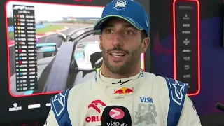 "Our race got ruined by him" | Daniel Ricciardo Post-Race interview | F1 Chinese Grand Prix