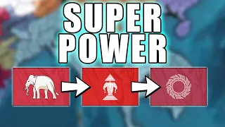 I created World's #1 SUPER POWER in EU4 Multiplayer Game