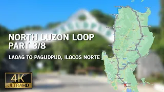 Laoag to Pagudpud, Ilocos Norte - Hyperlapse Driving Tour | (Part 3/8) North Luzon Loop [4k]