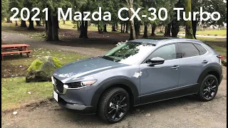 2021 Mazda CX 30 Turbo: Subcompact crossover now available as pocket rocket.