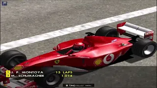 F1 2002 Michael Schumacher's F2002 at Monza