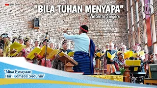 BILA TUHAN MENYAPA - Vincenzo Singers (Misa Hari KOMSOS Sedunia) || Paroki Sasi TTU