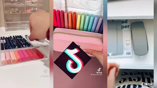 Desk organization - ASMR - Tiktok Compilation