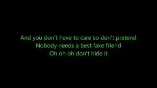 James Bay - Best Fake Smile (Lyrics)