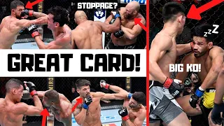 UFC Vegas 42 Event Recap Holloway vs Rodriguez Full Card Reaction & Breakdown