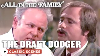 The Bunkers Host A Draft Dodger | All In The Family