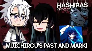 [🇷🇺/🇬🇧] Hashiras React To Muichirou's Past And Mark! | Swordsmith Village PART 5! | Gacha React