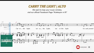 Carry the Light | Alto Vocal Guide by Sis. Jewess Panganiban