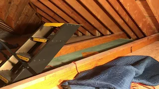 Majic Stairs Steps Retracting Into Attic