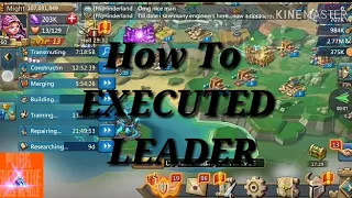 Lord's Mobile How To Executed Leader (The Game Zone)