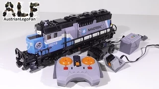 Motorizing Lego 10219 Maersk Train - Lego Fun Review