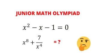 Interesting Junior Math Olympiad Question