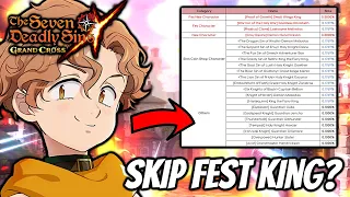 Should F2P's Skip Festival King's Banner?! F2P Information* (7DS Info) Seven Deadly Sins Grand Cross