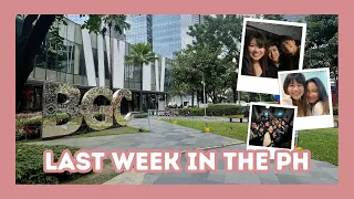 Highlights: Last Week In The Philippines