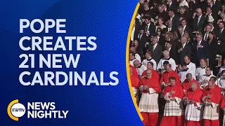 Pope Francis Creates 21 New Cardinals in Consistory | EWTN News Nightly