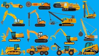 Mega Excavators & Other heavy Equipments Synthetic - Auger, Ripper, Hydraulic, Demolition, Digger