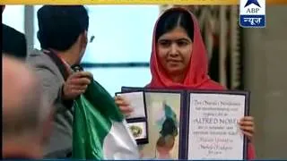 Kailash Satyarthi and Malala Yousafzai presented the Nobel Peace Prize