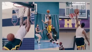 Trey Burke CRAZY WORKOUT !! *Amazing dunks* ✈️