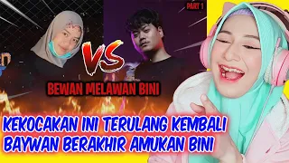 REACTION BUDI GEMBEL VS IBU IBU BELUM MANDI, NGAKAK SUMPAH NGAKAK