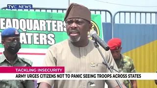 Army Flag off Exercise 'Still Water'in Oyo, Osun, others